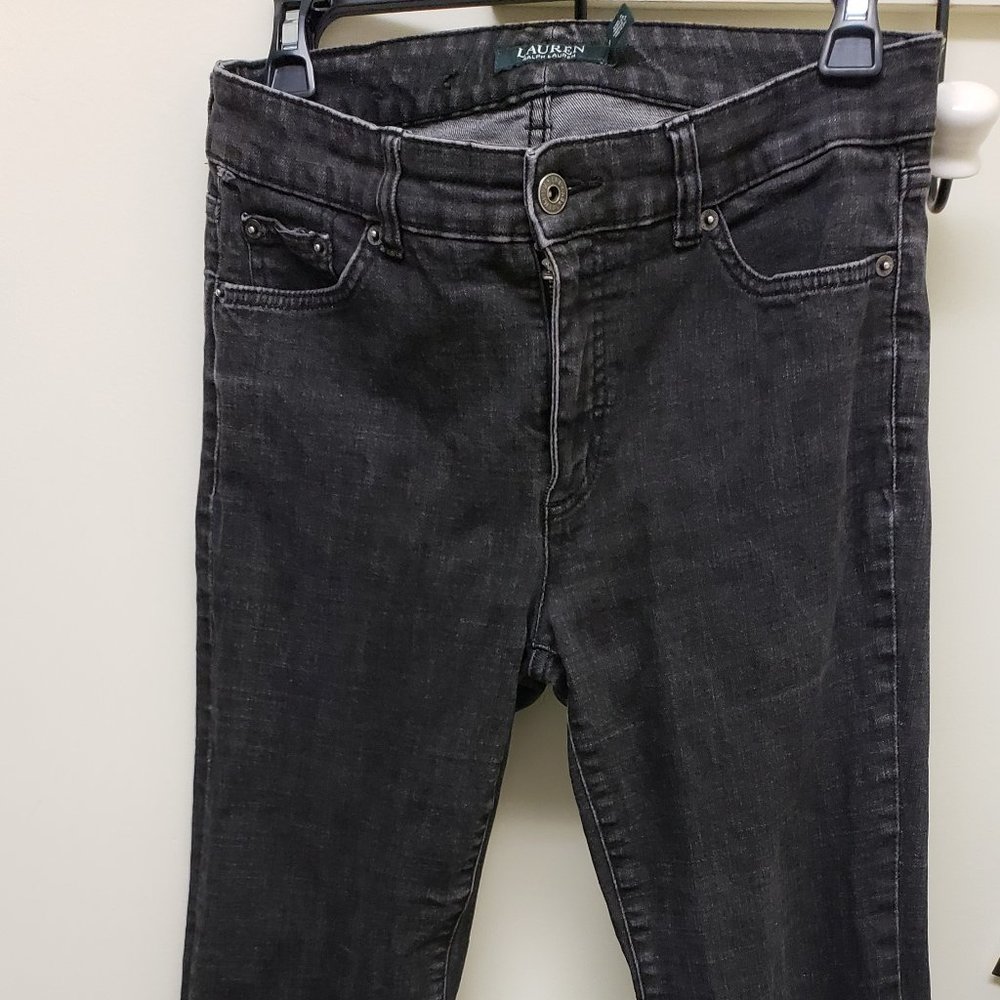 Ralph Lauren 4 Petite Black Jeans